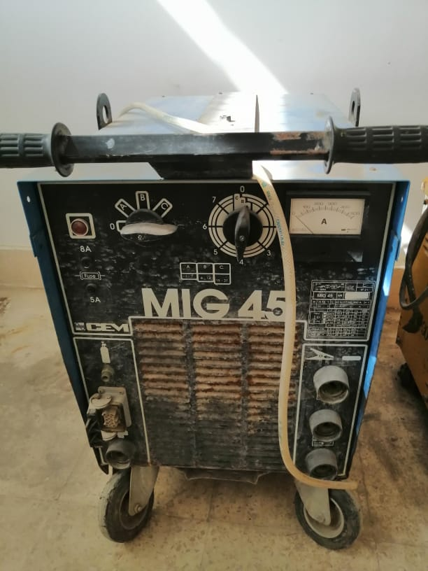 MIG welding machine.